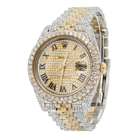 men's fake diamond watch|watches with faux diamonds.